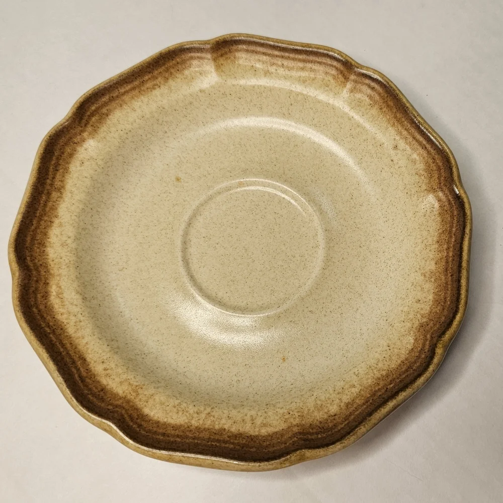 [#1] (1) Cup and (1) Saucer  Vintage 1981 Whole Wheatby MIKASA [E8000] [1 of 10]